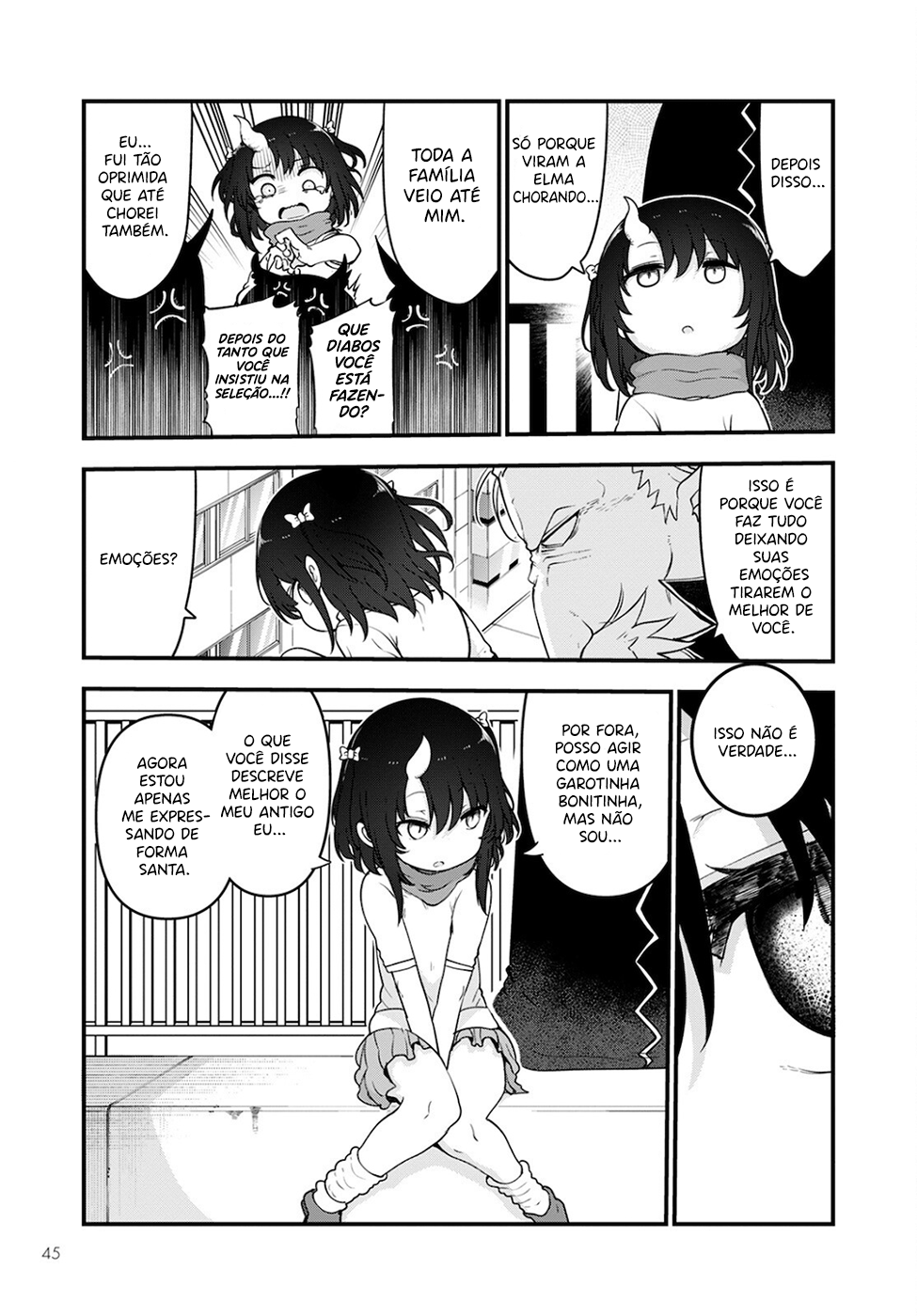 Miss Kobayashi's Dragon Maid Capítulo 113 Página 7