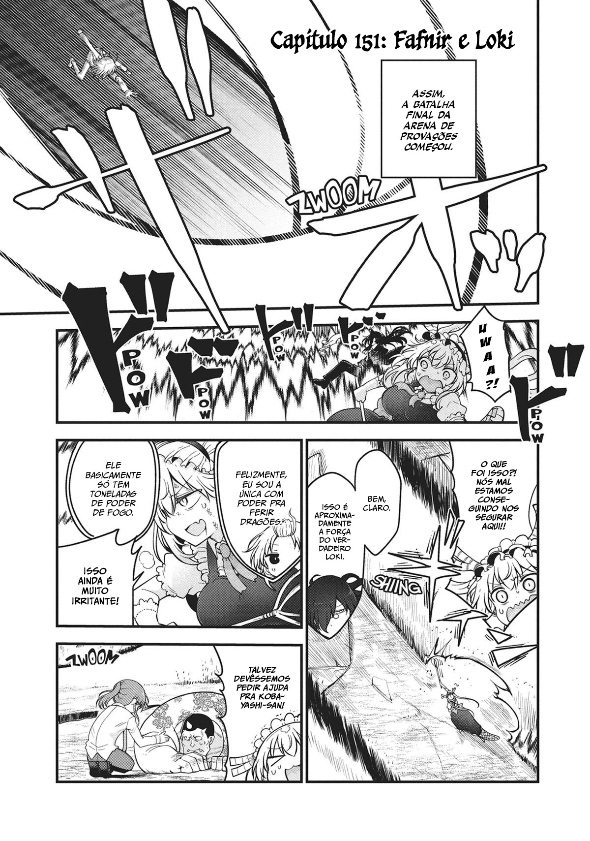 Miss Kobayashi's Dragon Maid Capítulo 151 Página 2