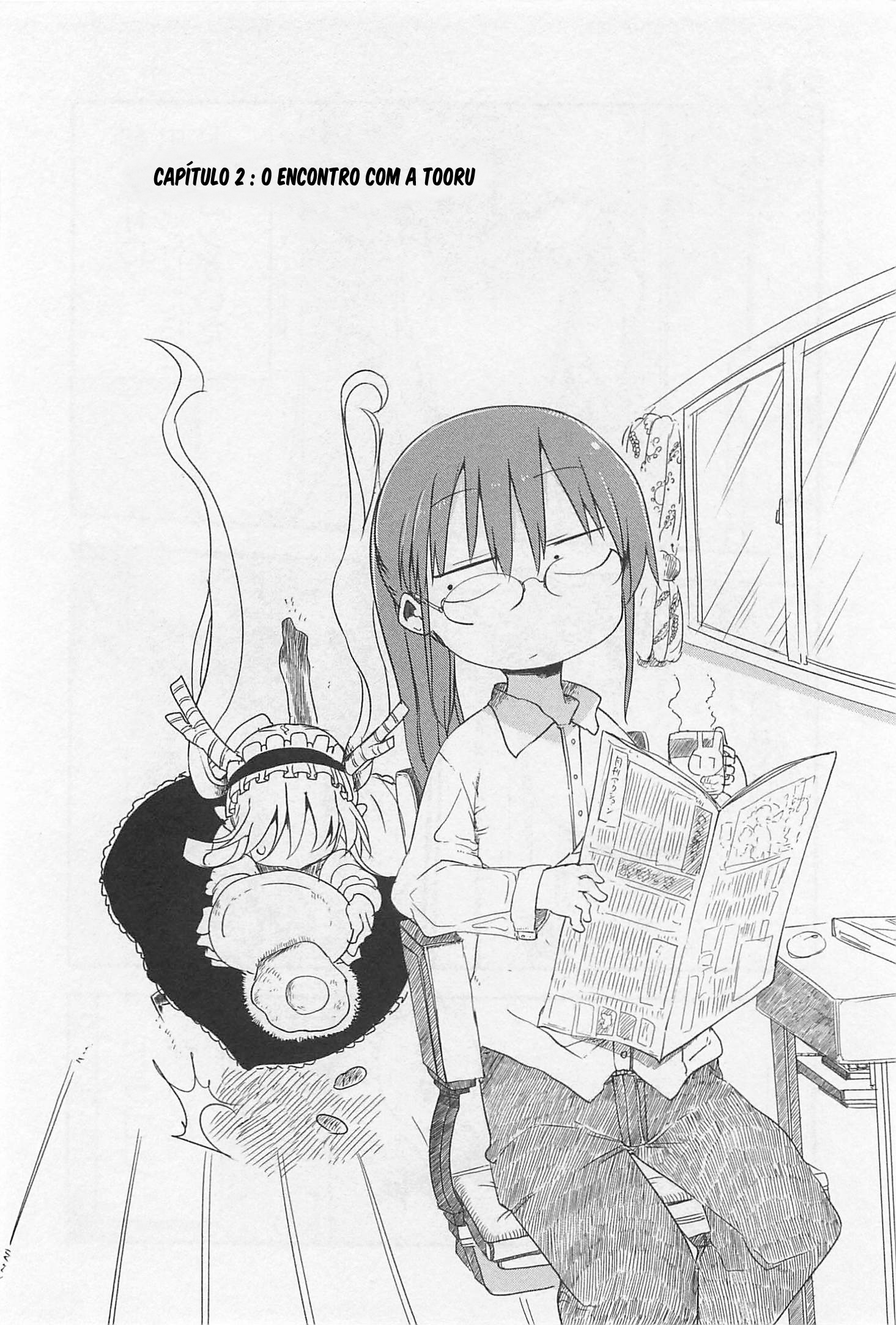 Miss Kobayashi's Dragon Maid Capítulo 2 Página 3
