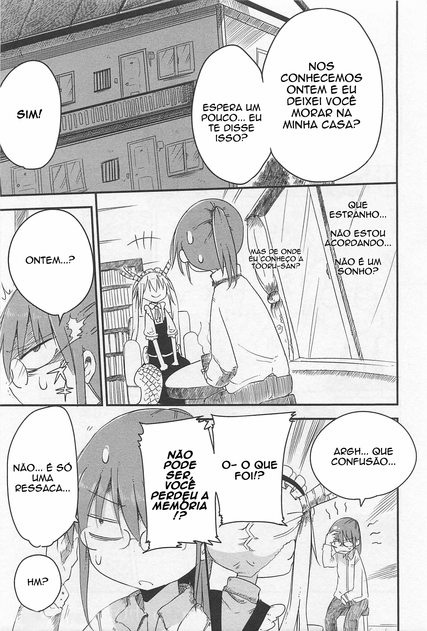 Miss Kobayashi's Dragon Maid Capítulo 2 Página 6