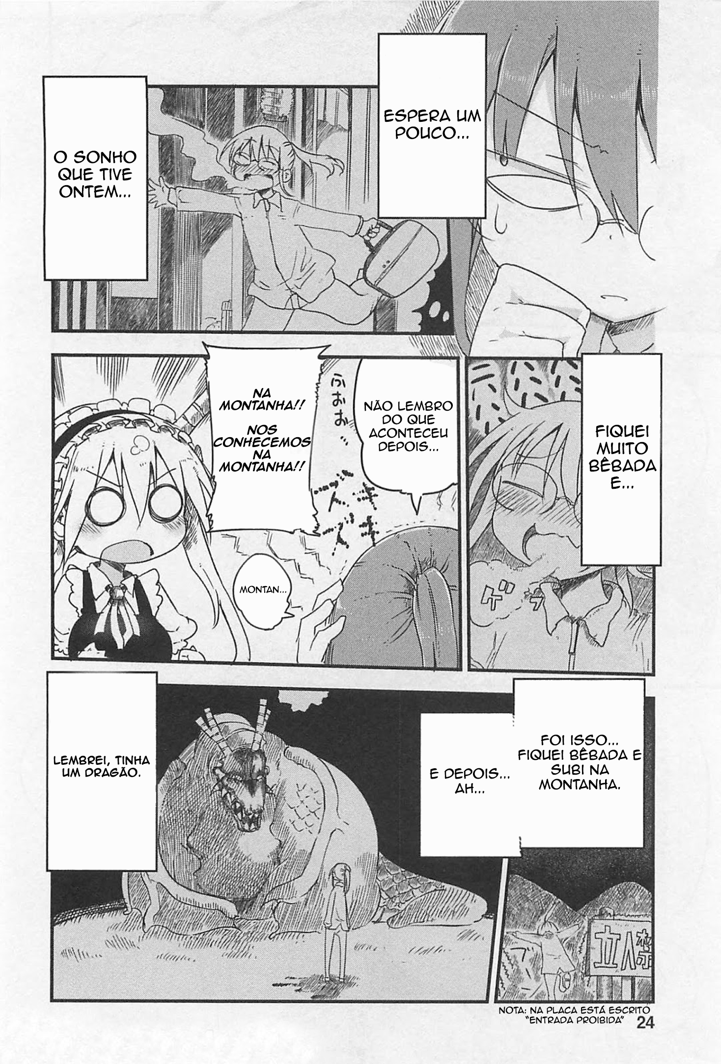 Miss Kobayashi's Dragon Maid Capítulo 2 Página 7