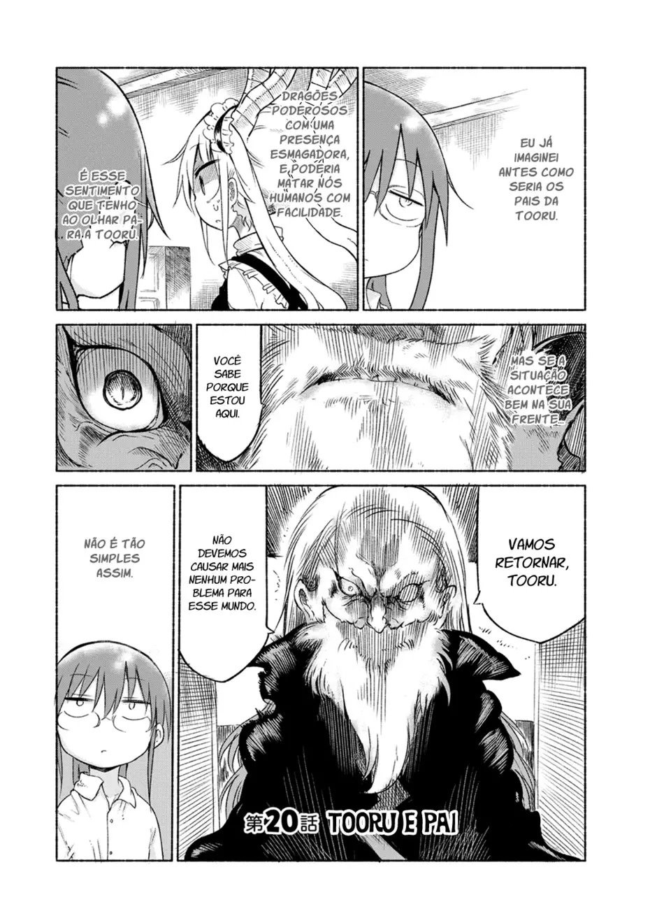 Miss Kobayashi's Dragon Maid Capítulo 20 Página 2