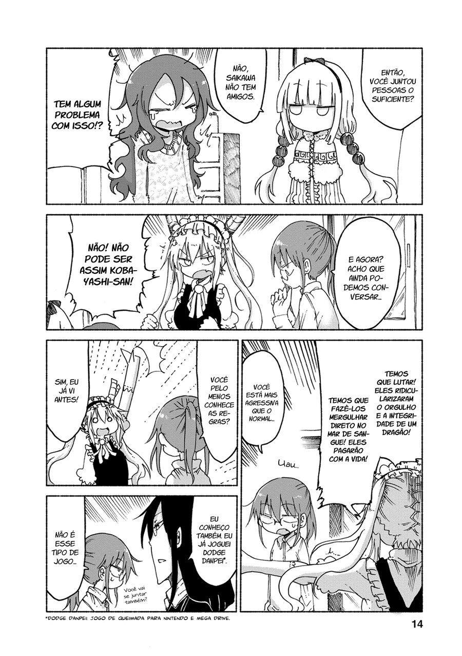 Miss Kobayashi's Dragon Maid Capítulo 21 Página 13