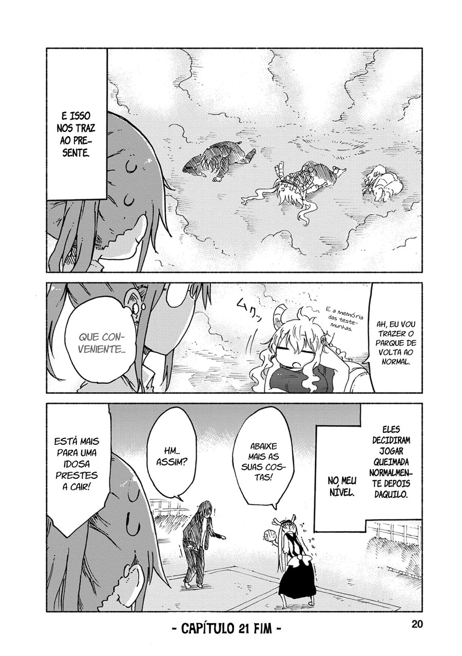 Miss Kobayashi's Dragon Maid Capítulo 21 Página 19