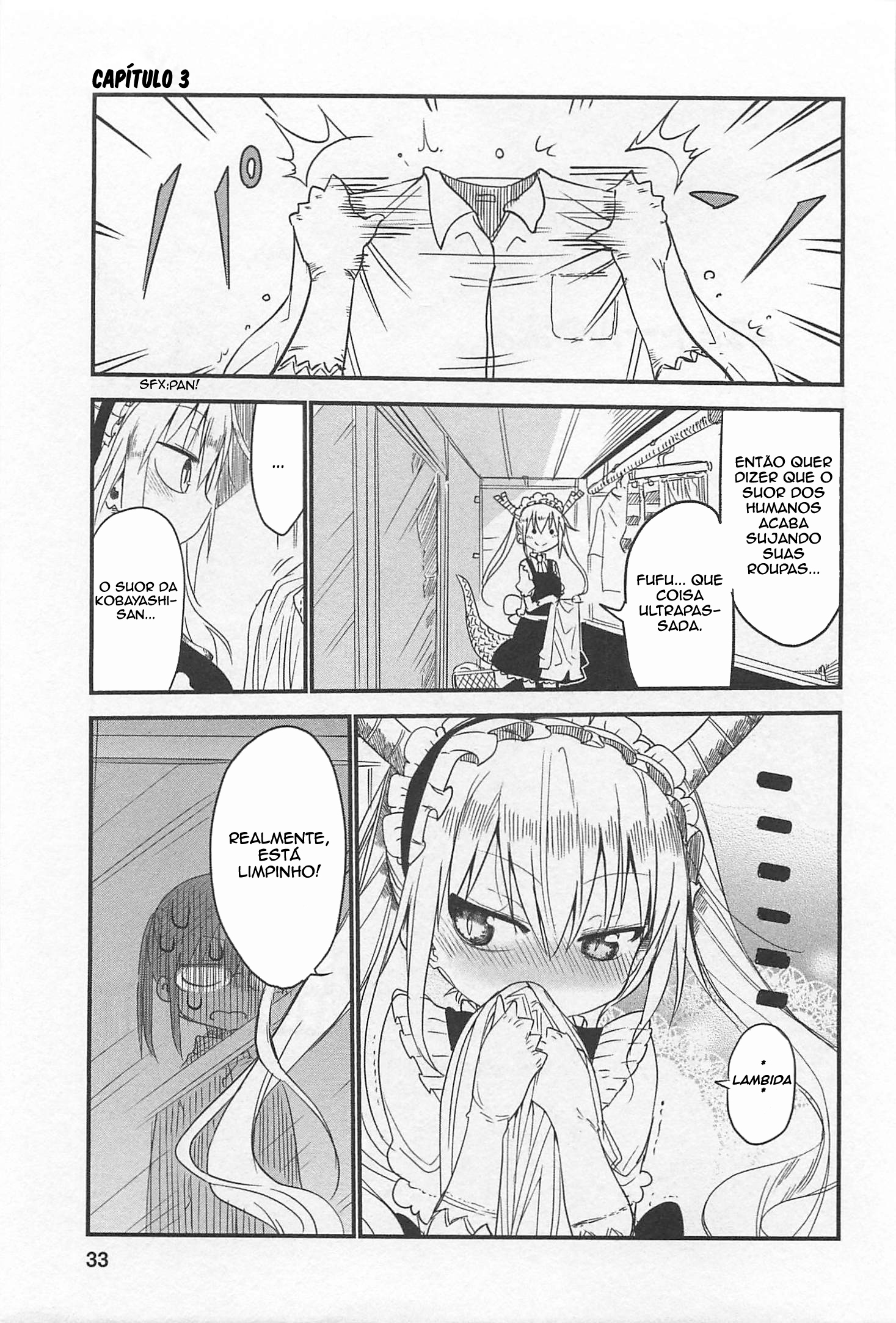 Miss Kobayashi's Dragon Maid Capítulo 3 Página 2