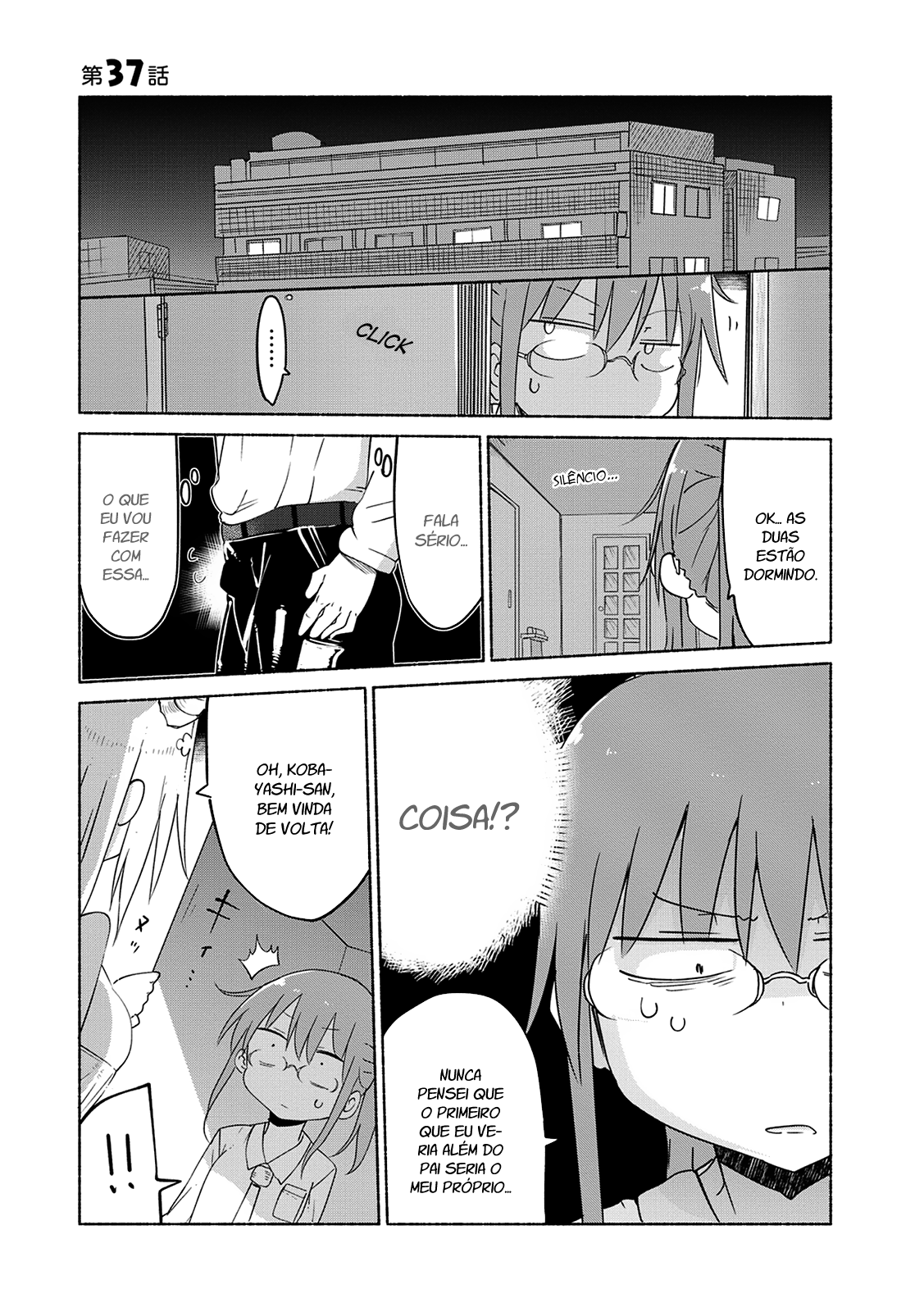 Miss Kobayashi's Dragon Maid Capítulo 37 Página 2