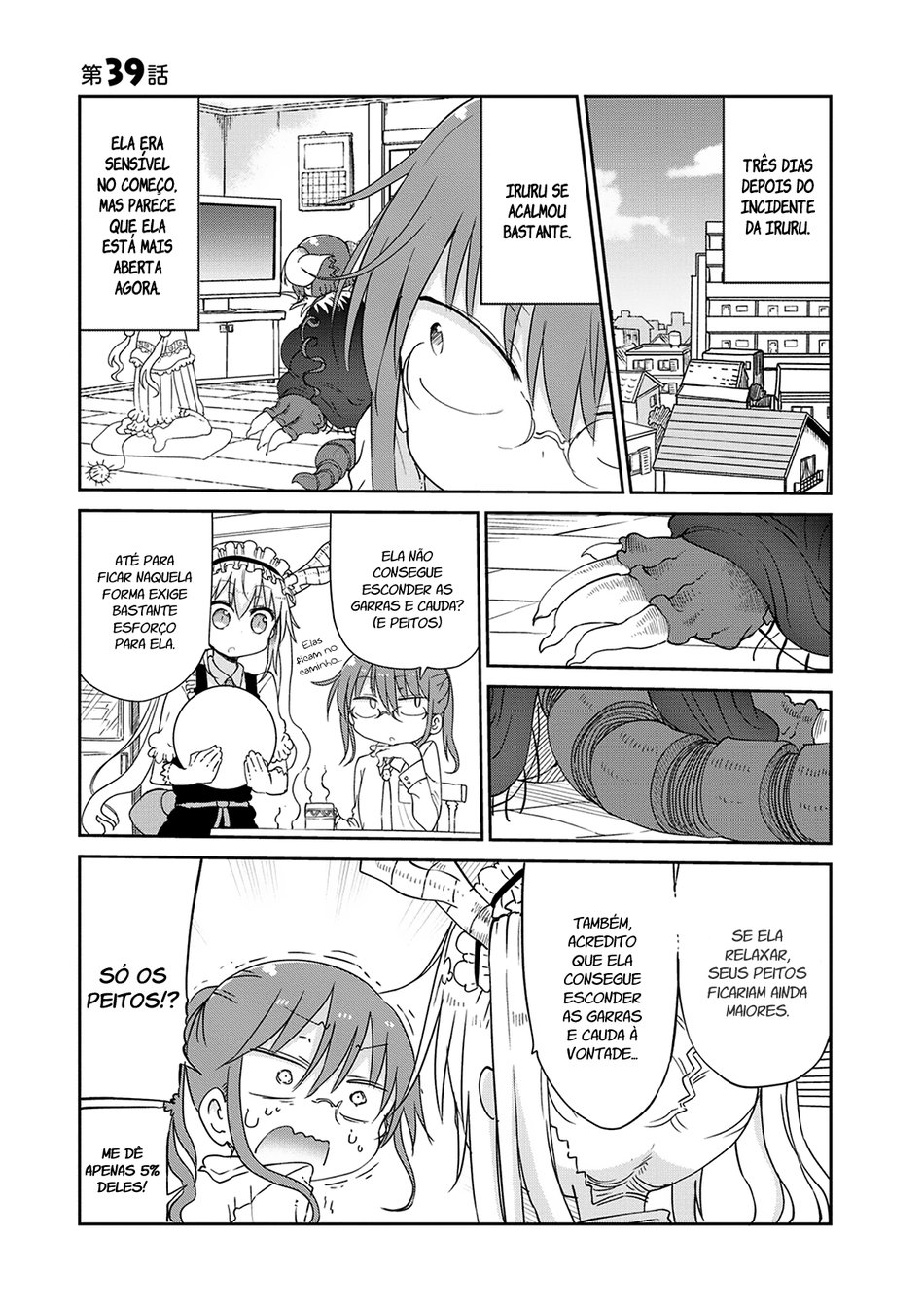 Miss Kobayashi's Dragon Maid Capítulo 39 Página 2