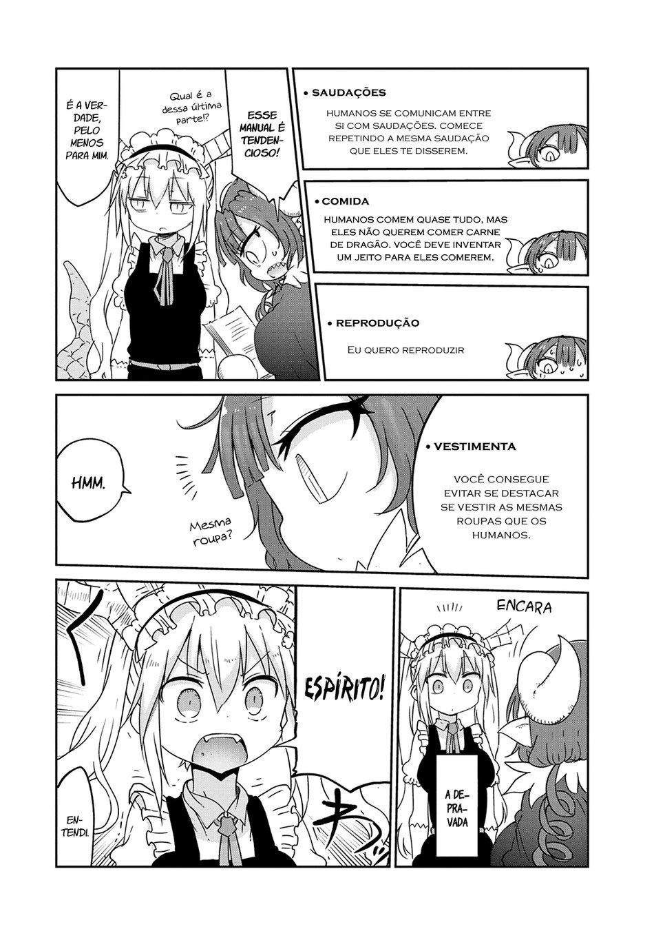 Miss Kobayashi's Dragon Maid Capítulo 39 Página 8