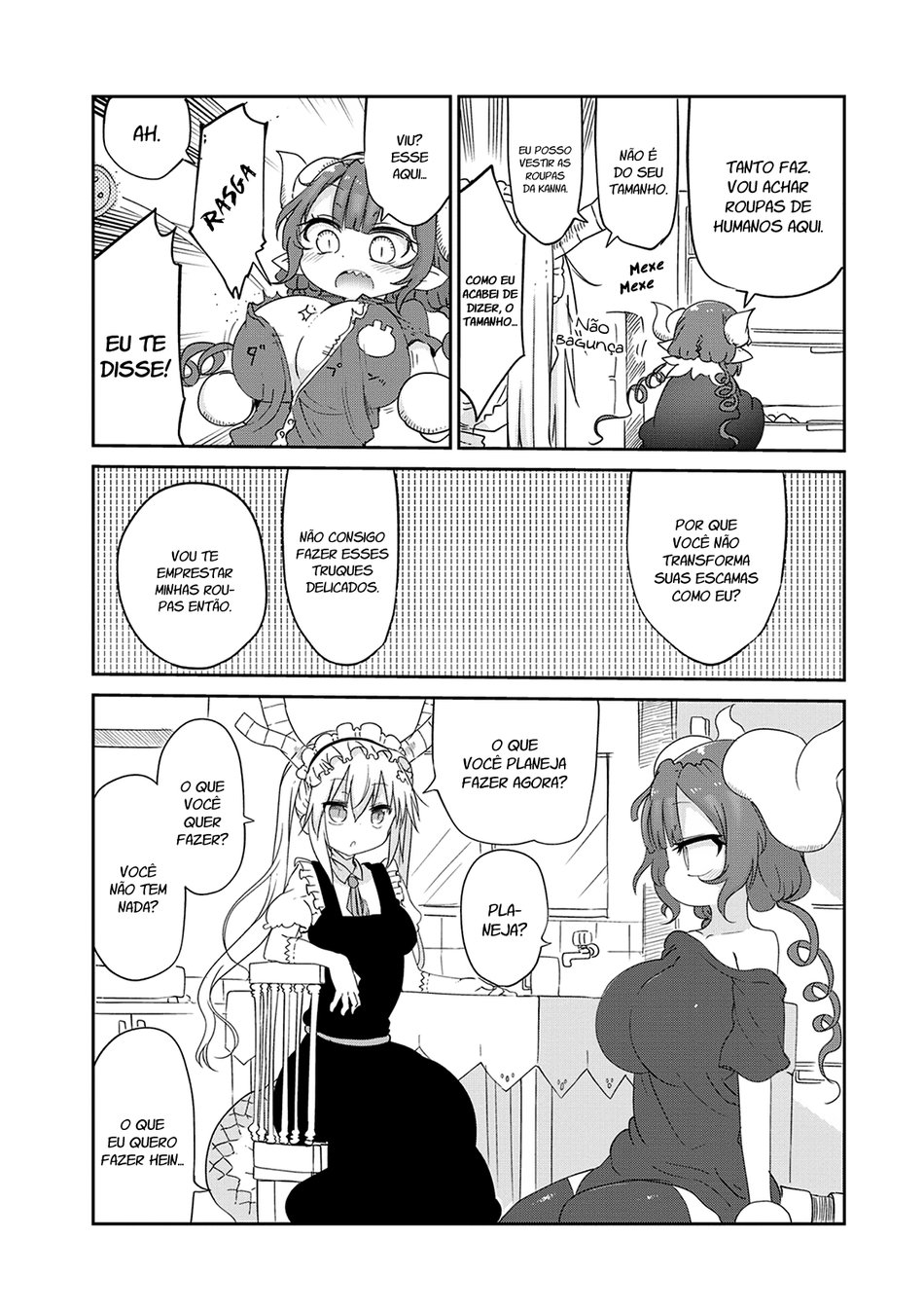 Miss Kobayashi's Dragon Maid Capítulo 39 Página 9