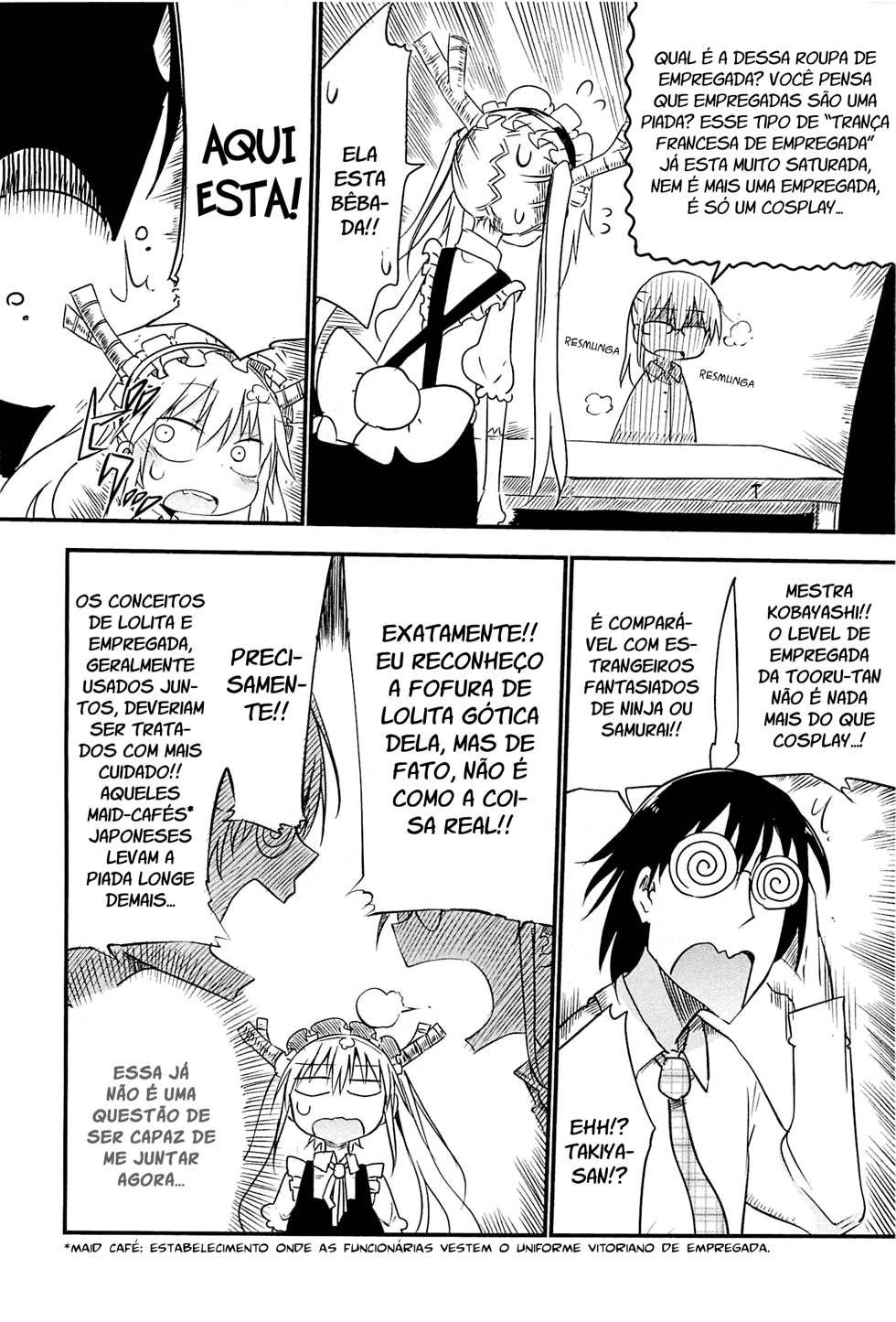 Miss Kobayashi's Dragon Maid Capítulo 4 Página 9