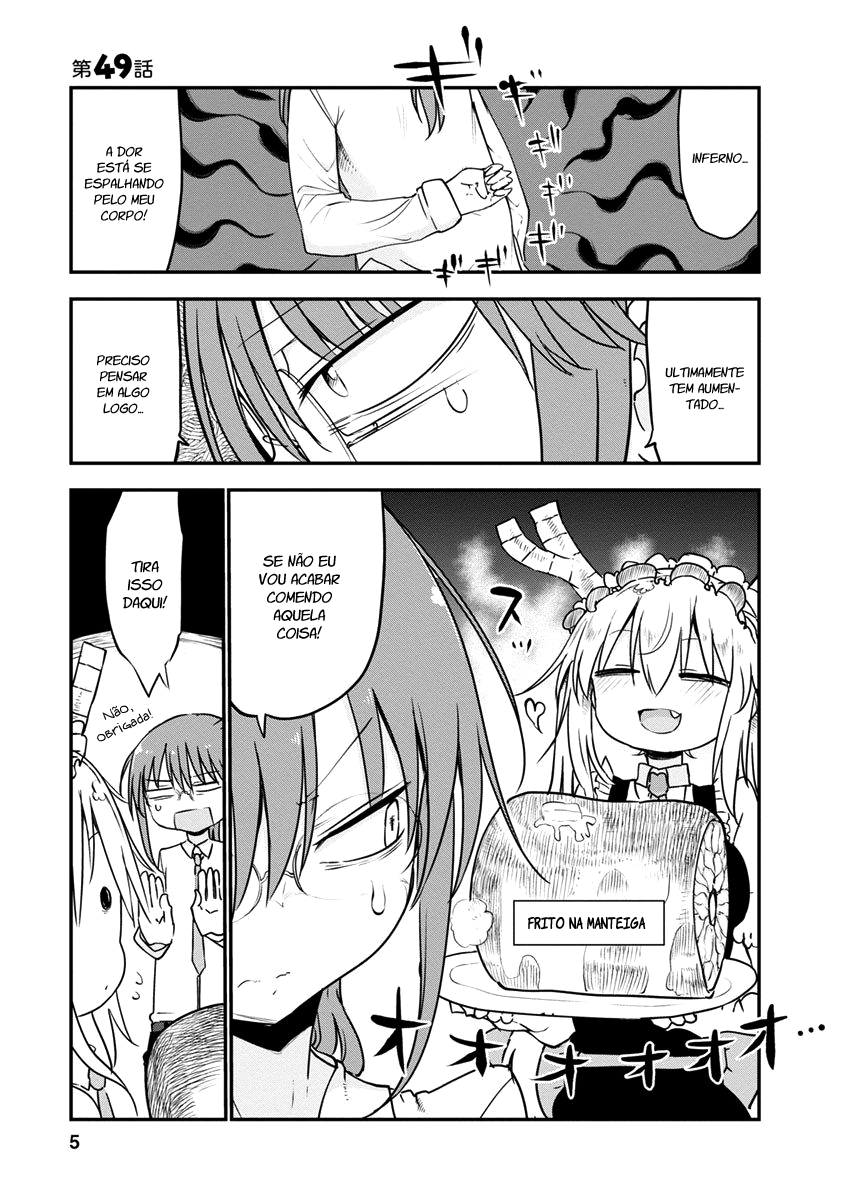 Miss Kobayashi's Dragon Maid Capítulo 49 Página 6