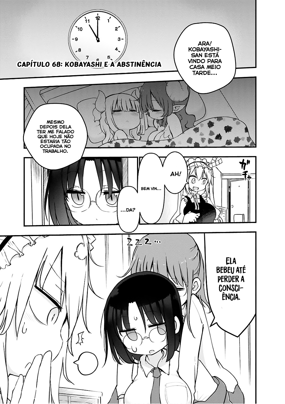 Miss Kobayashi's Dragon Maid Capítulo 68 Página 2
