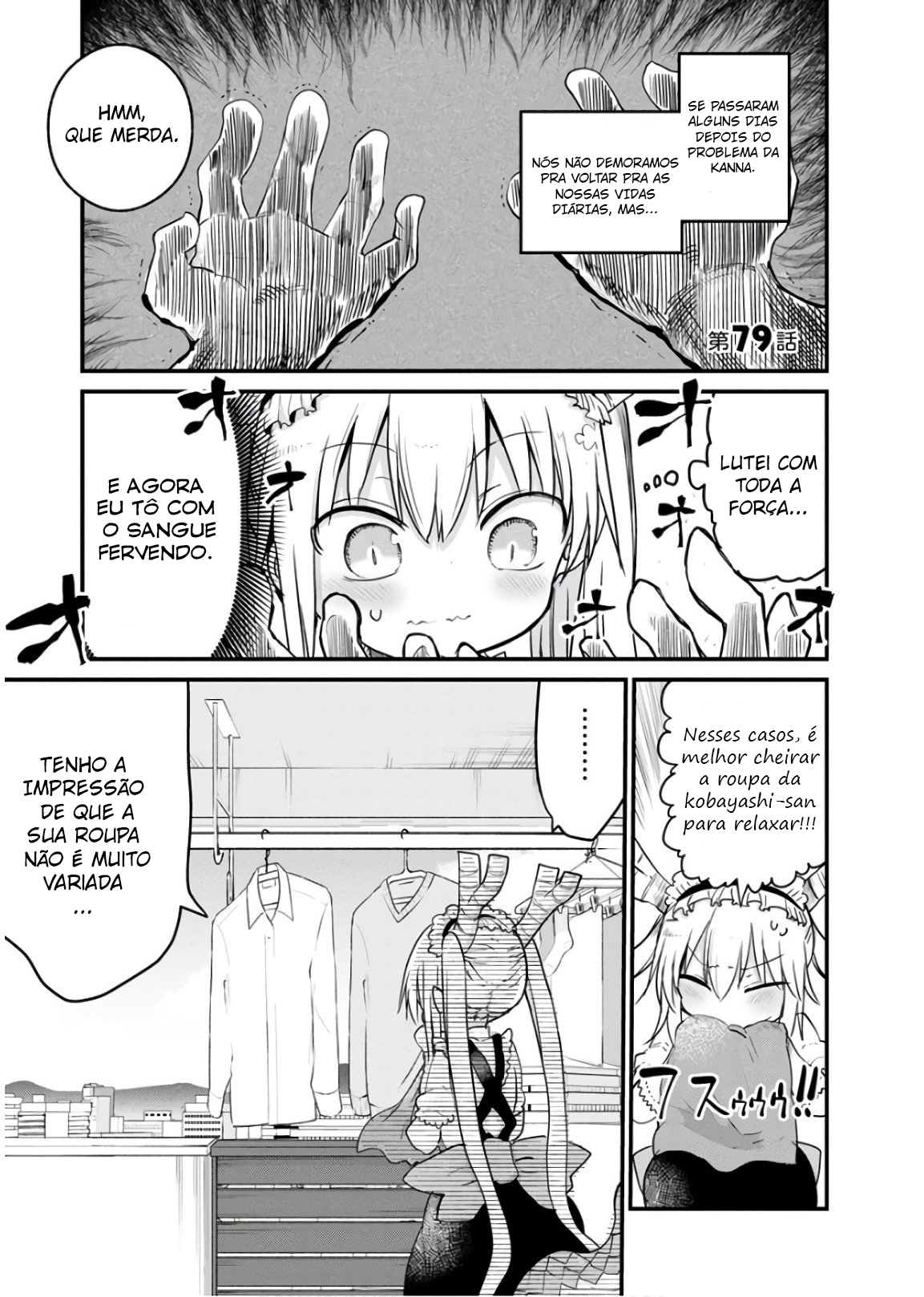 Miss Kobayashi's Dragon Maid Capítulo 79 Página 2