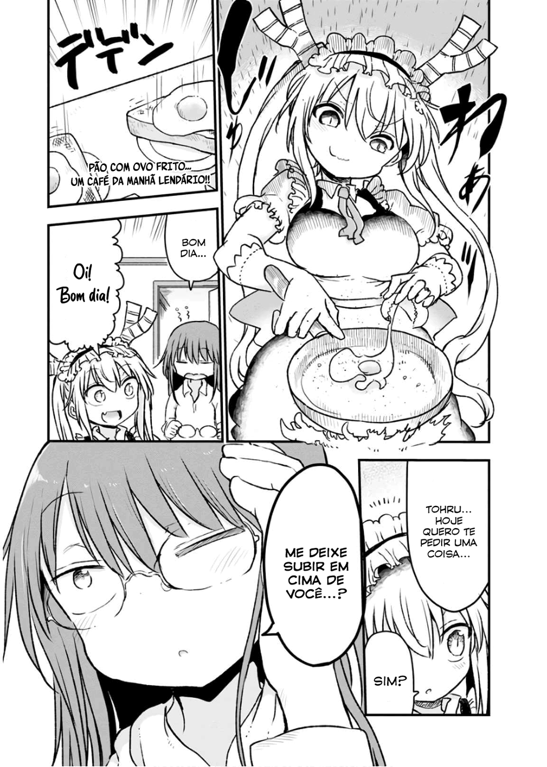 Miss Kobayashi's Dragon Maid Capítulo 83 Página 2