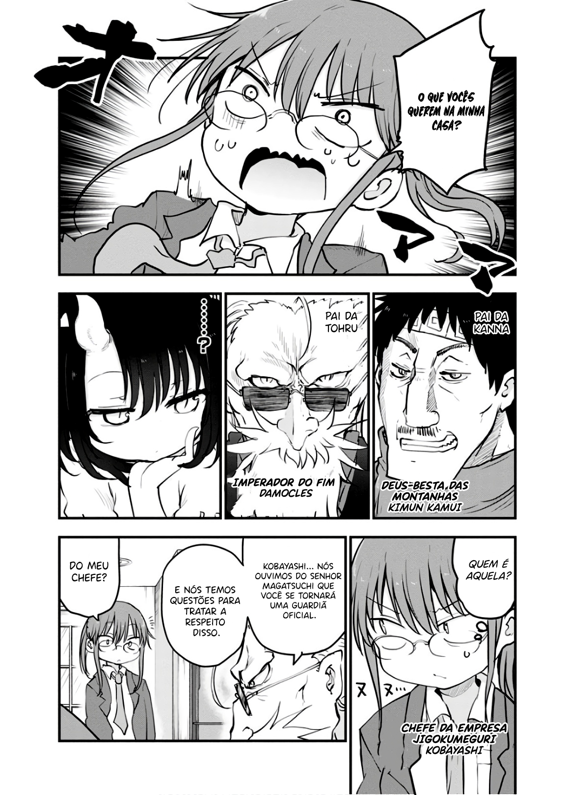 Miss Kobayashi's Dragon Maid Capítulo 84 Página 3