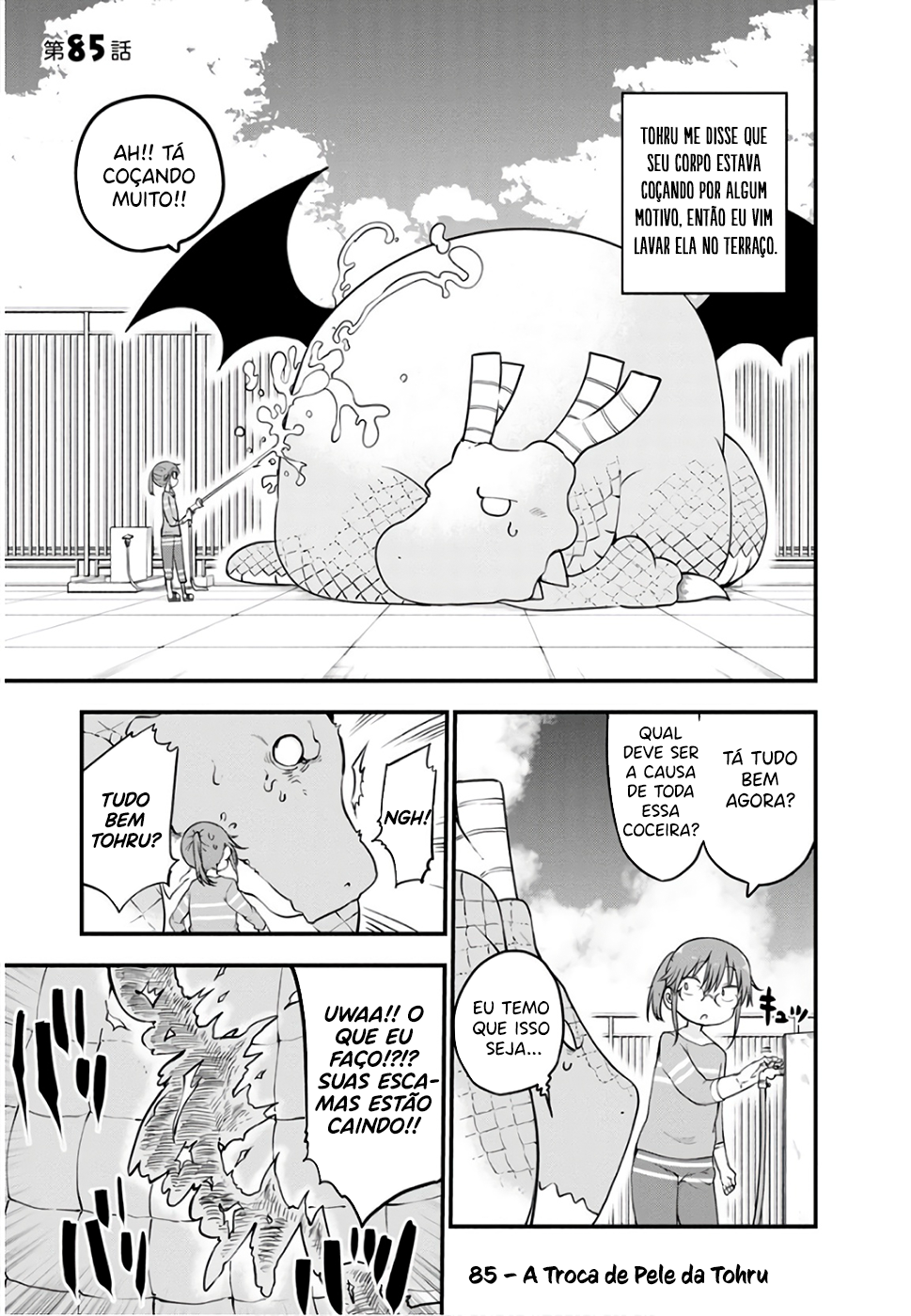 Miss Kobayashi's Dragon Maid Capítulo 85 Página 2