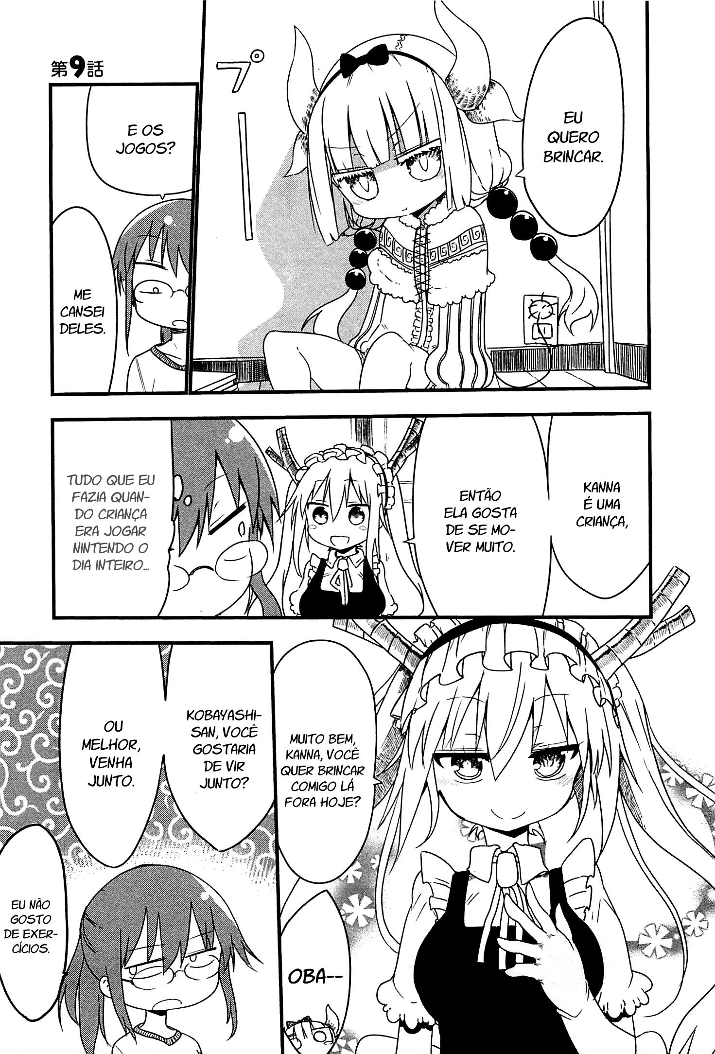 Miss Kobayashi's Dragon Maid Capítulo 9 Página 2