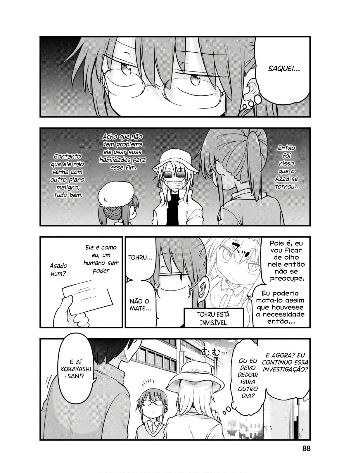 Miss Kobayashi's Dragon Maid Capítulo 93 Página 5