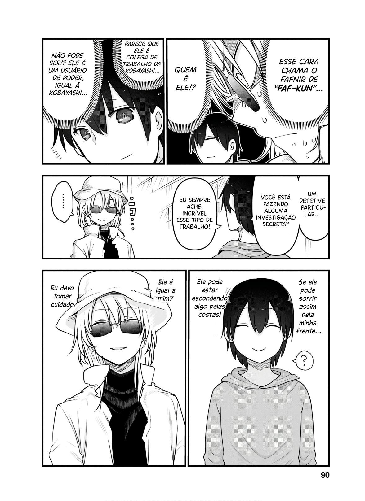 Miss Kobayashi's Dragon Maid Capítulo 93 Página 7