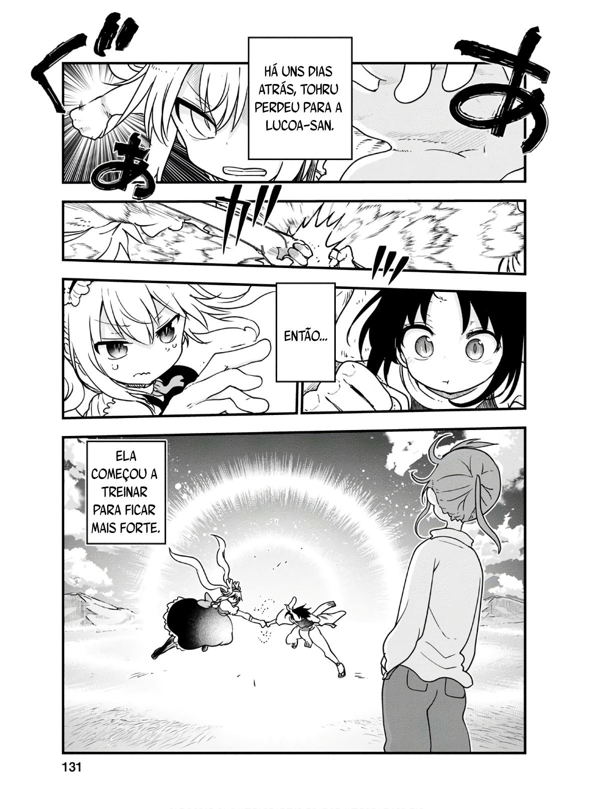 Miss Kobayashi's Dragon Maid Capítulo 96 Página 2