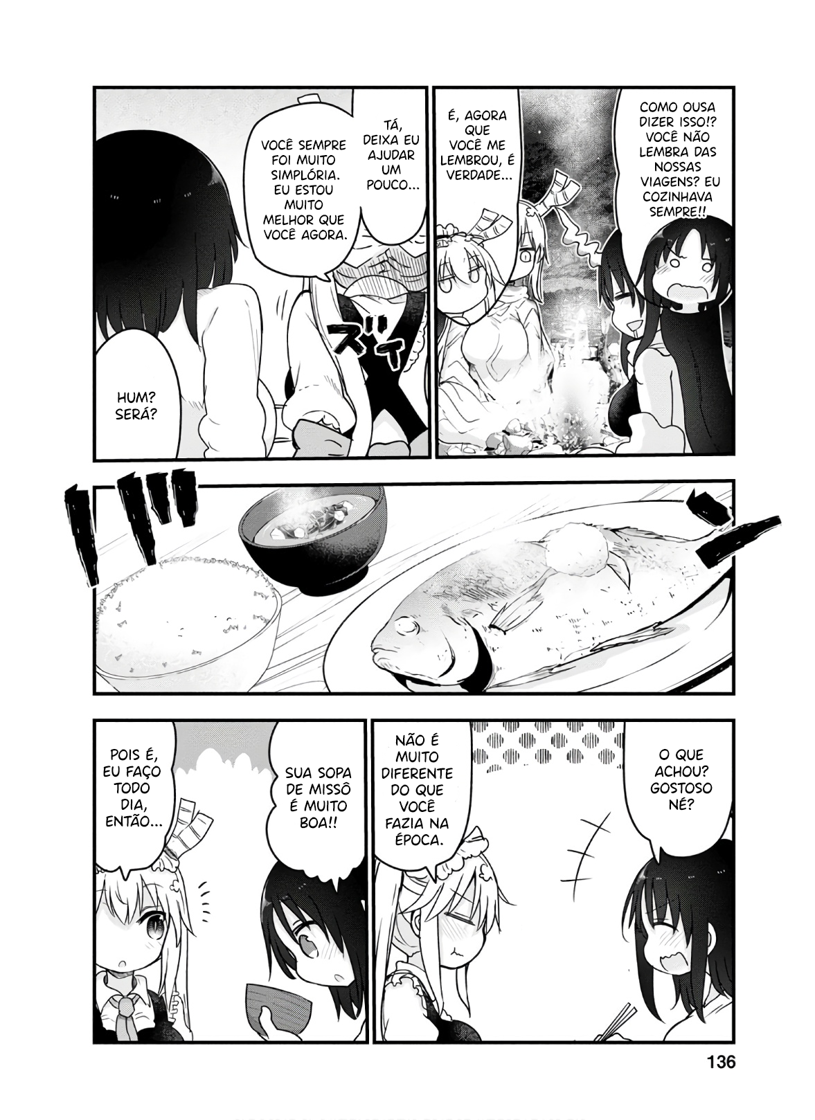 Miss Kobayashi's Dragon Maid Capítulo 96 Página 7