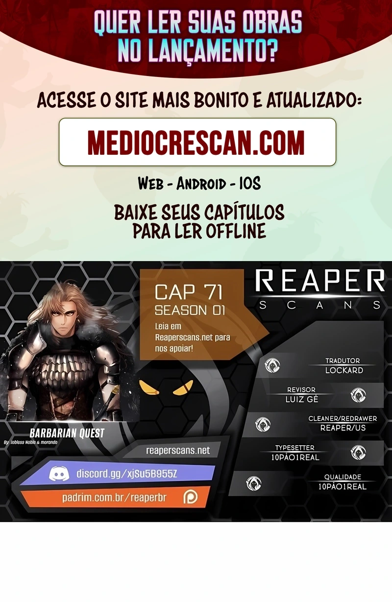 Missão Bárbara Capítulo 71 Página 1