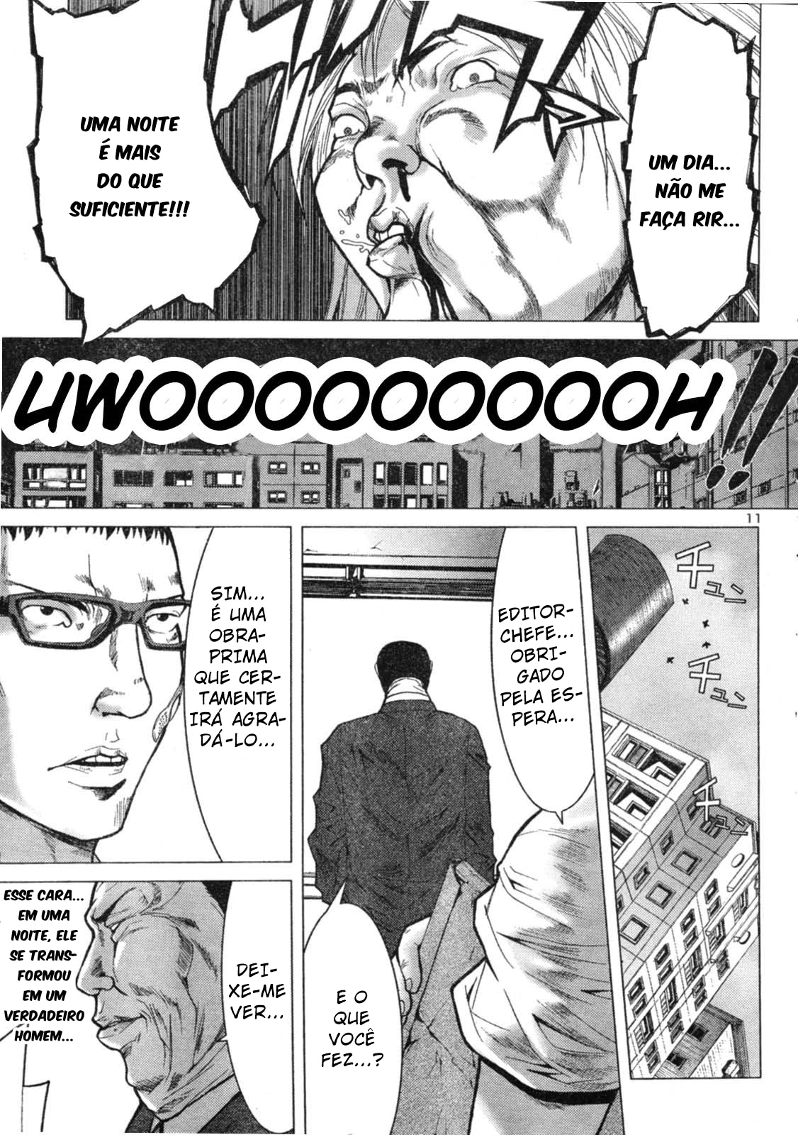 Moe no Daichi: A Vontade de Okada Capítulo 1 Página 11