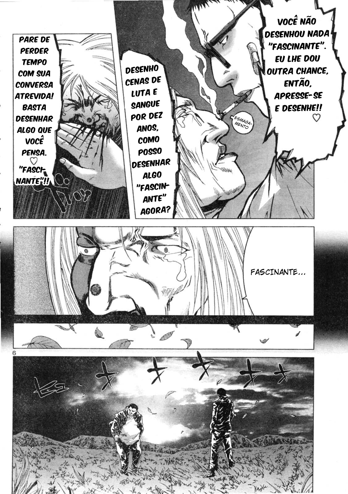 Moe no Daichi: A Vontade de Okada Capítulo 1 Página 6