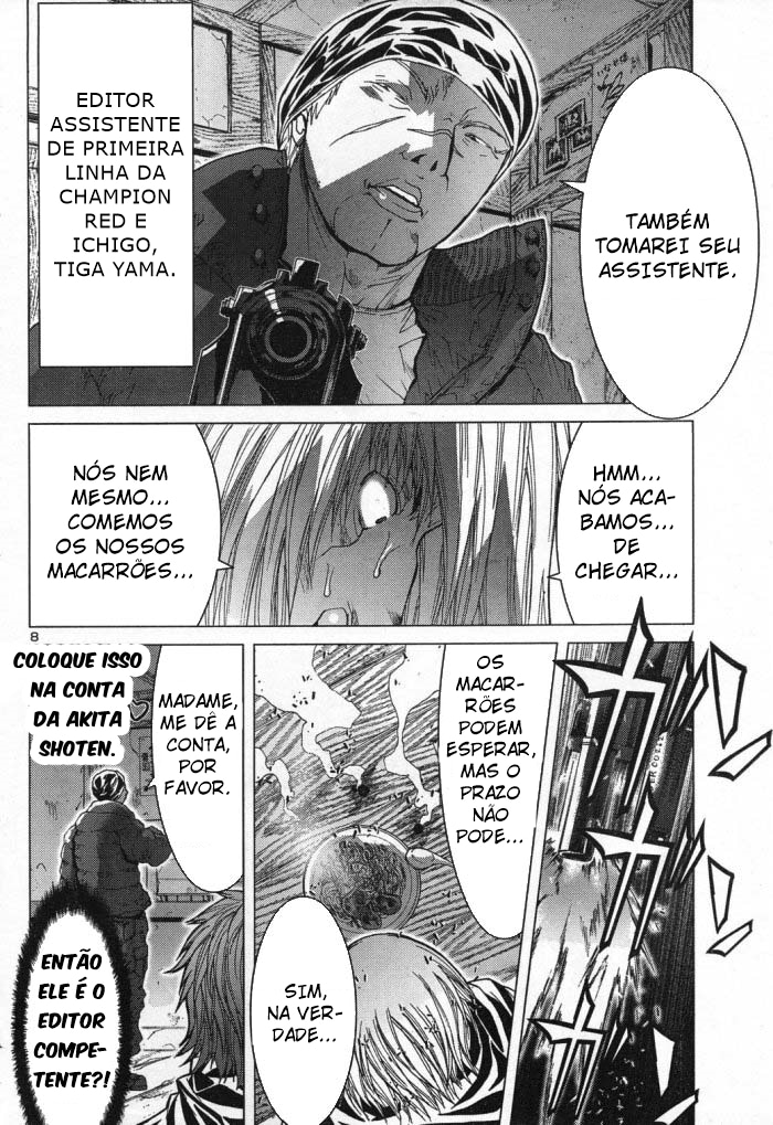Moe no Daichi: A Vontade de Okada Capítulo 2 Página 8