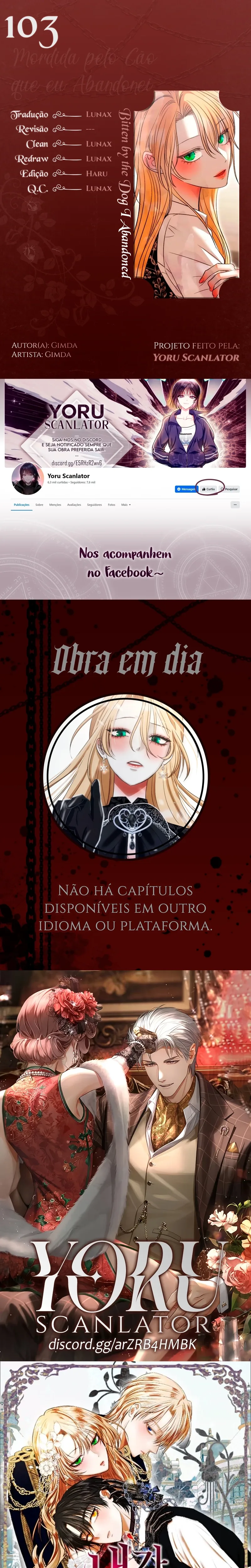 Mordida pelo cão que eu abandonei Capítulo 103 Página 1