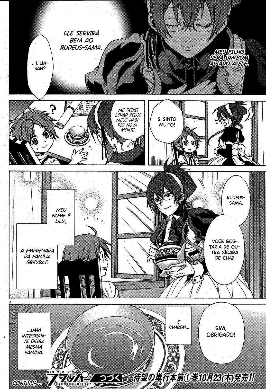 Mushoku Tensei Capítulo 5.5 Página 8