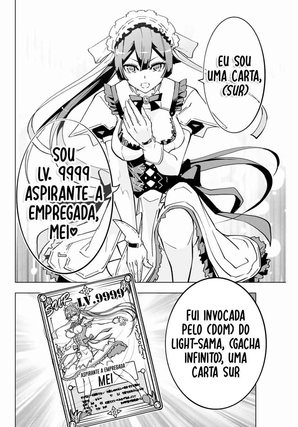 My Gift Lvl 9999 Unlimited Gacha Capítulo 2 Página 7