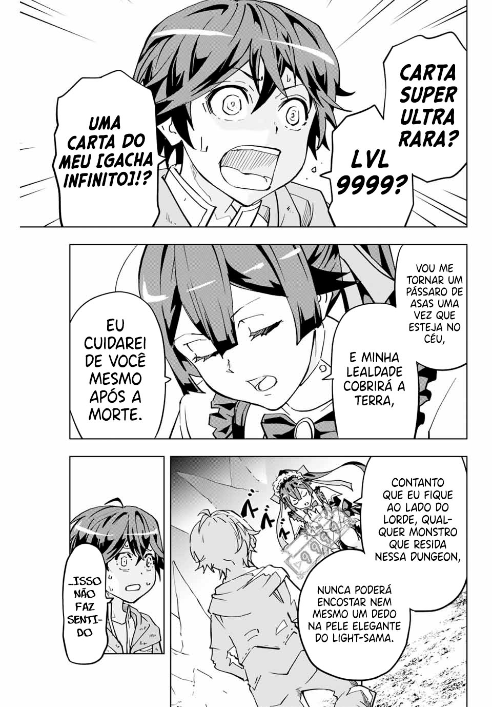 My Gift Lvl 9999 Unlimited Gacha Capítulo 2 Página 8