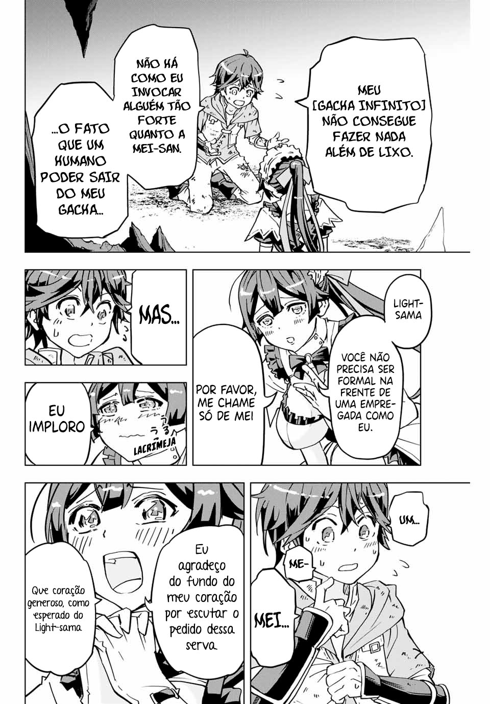 My Gift Lvl 9999 Unlimited Gacha Capítulo 2 Página 9