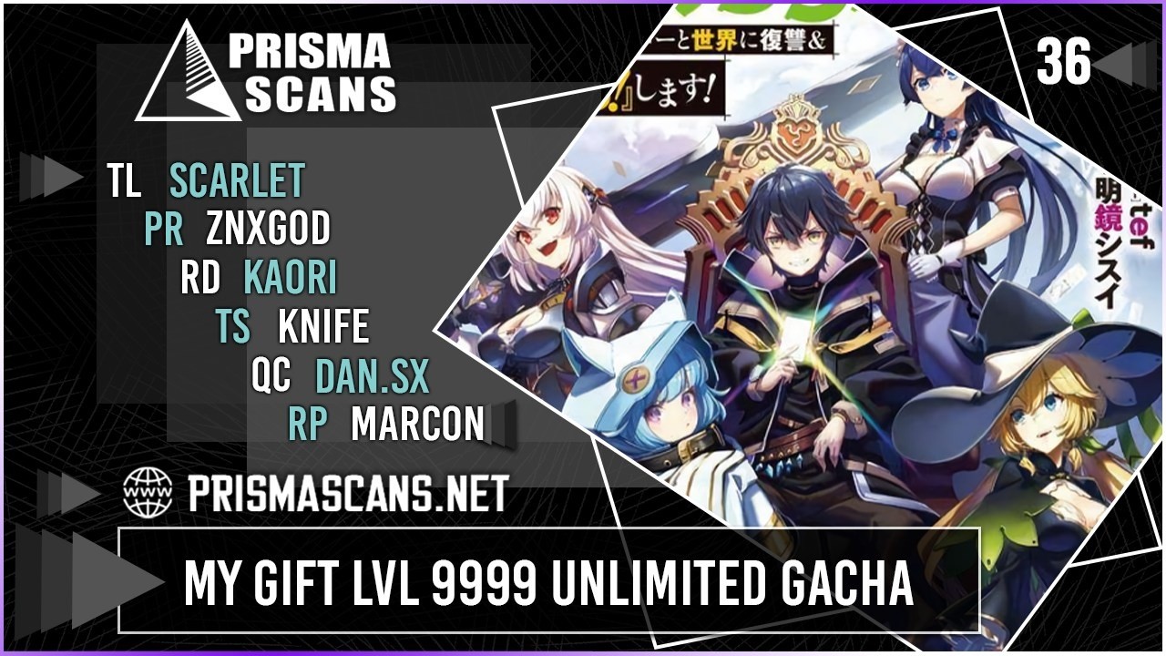 My Gift Lvl 9999 Unlimited Gacha Capítulo 36 Página 1