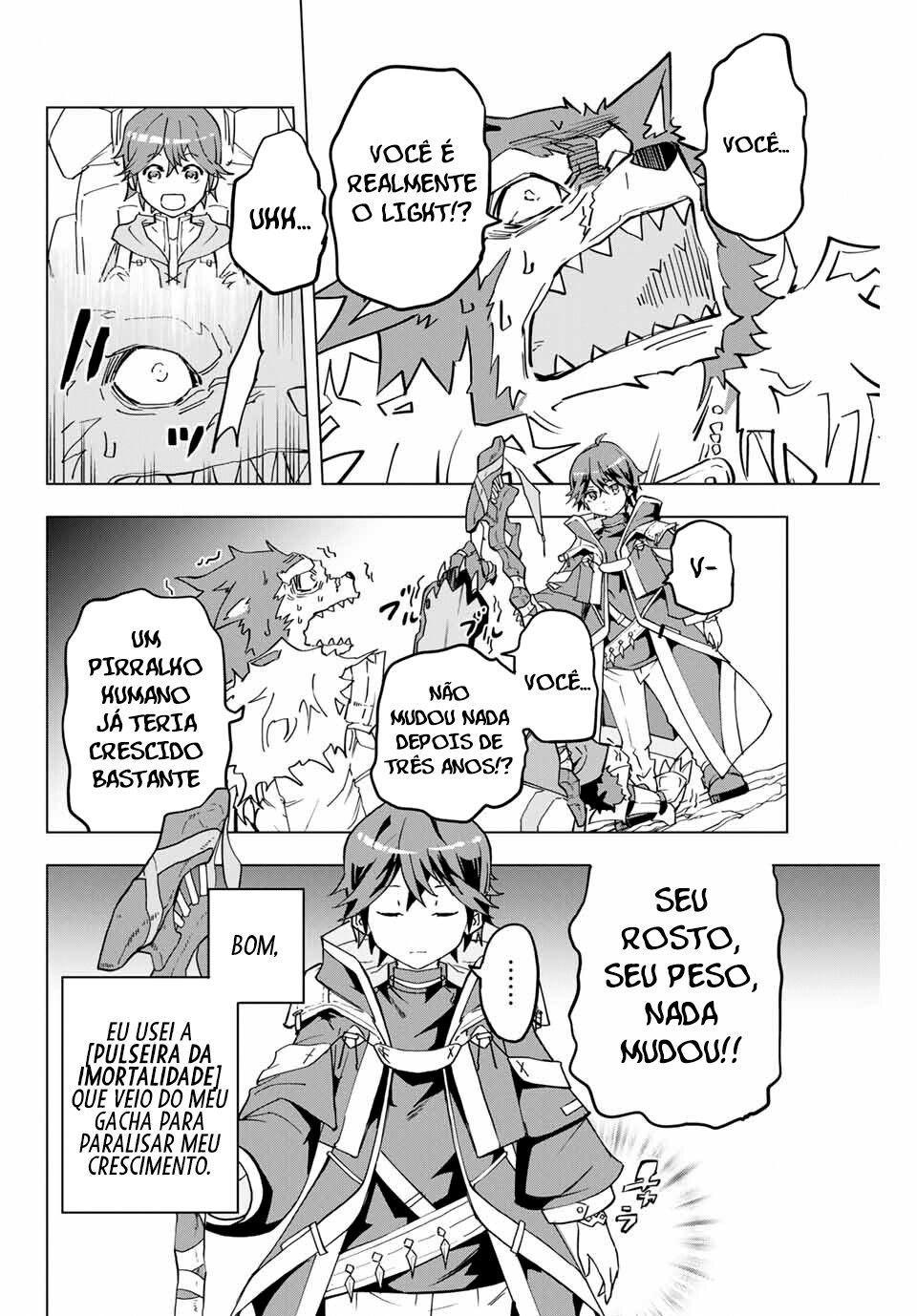 My Gift Lvl 9999 Unlimited Gacha Capítulo 6 Página 3
