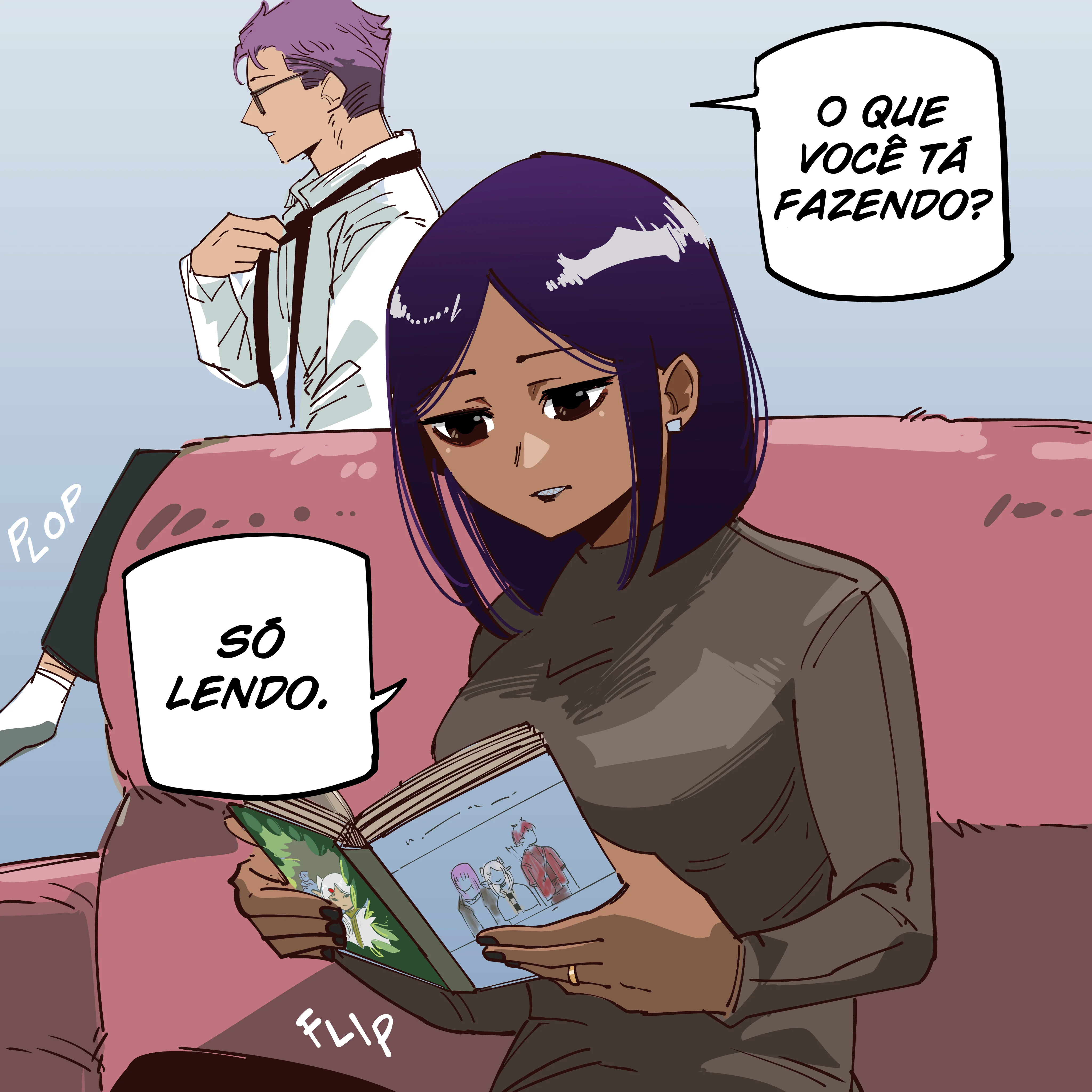My New Girlfriend Is Not Human? Capítulo 105 Página 2