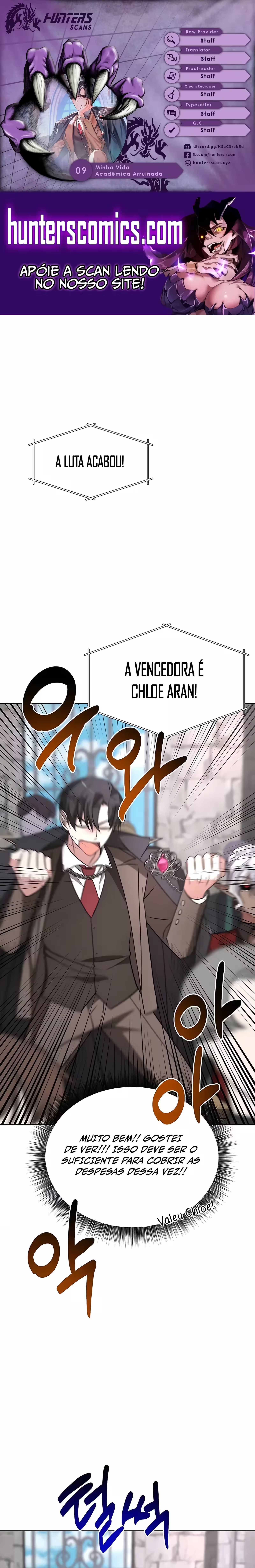 My Ruined Academy Capítulo 9 Página 1