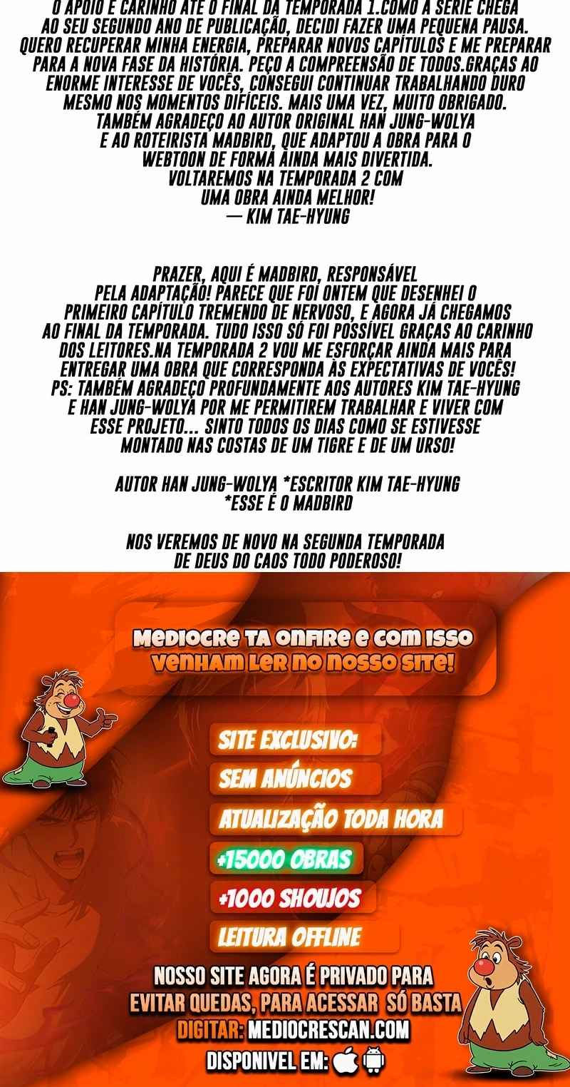 O Deus do Caos Todo Poderoso Capítulo 109 Página 120