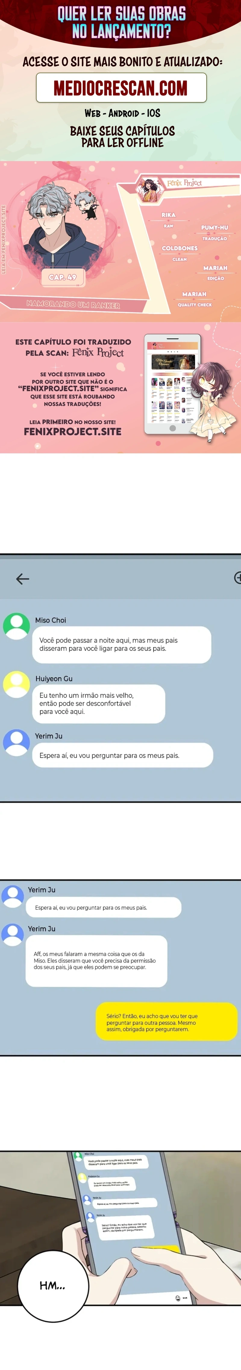Namorando um Ranker Capítulo 49 Página 1