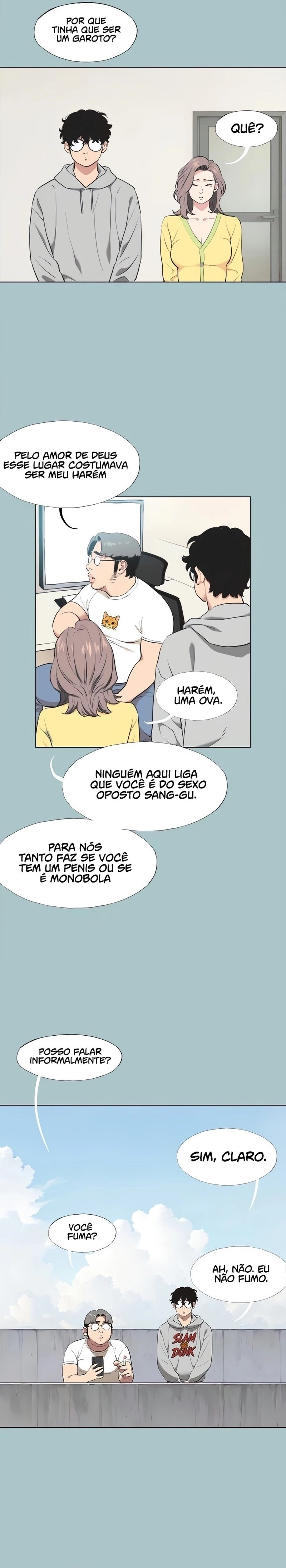 Não estou interessado Capítulo 1 Página 11