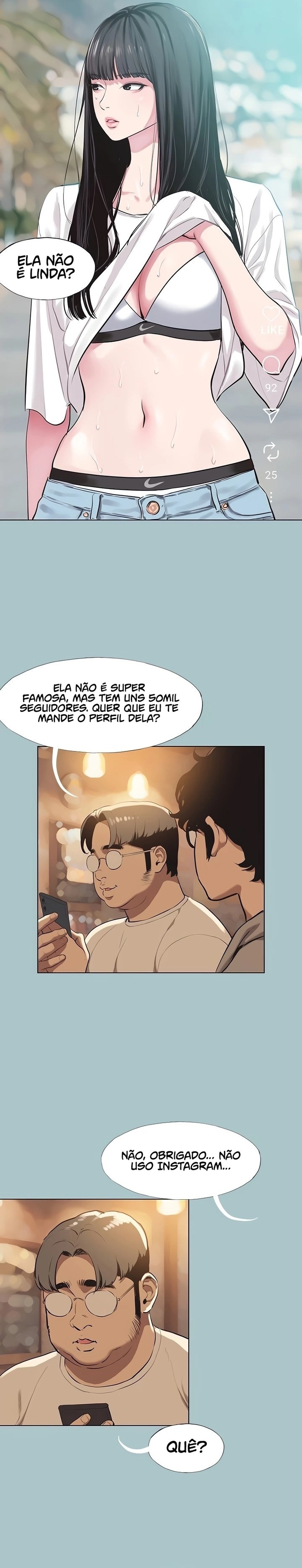 Não estou interessado Capítulo 1 Página 18