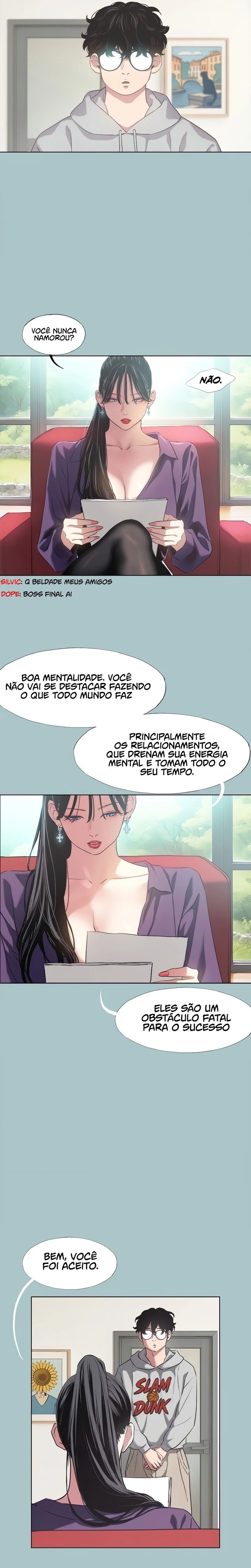 Não estou interessado Capítulo 1 Página 6