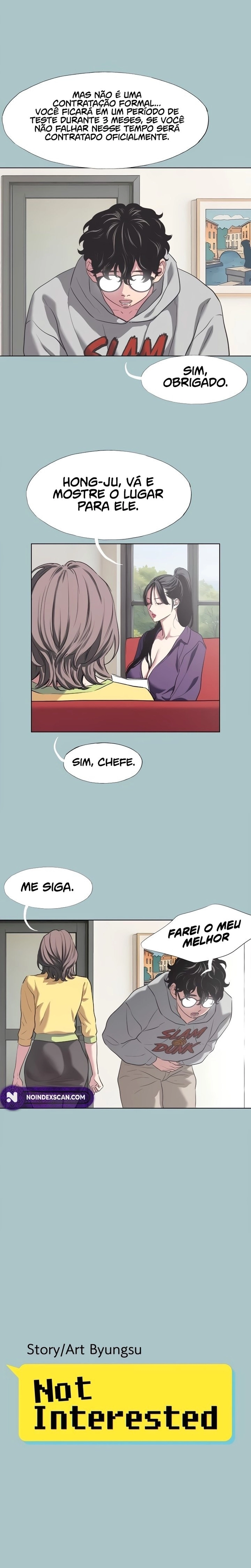 Não estou interessado Capítulo 1 Página 7