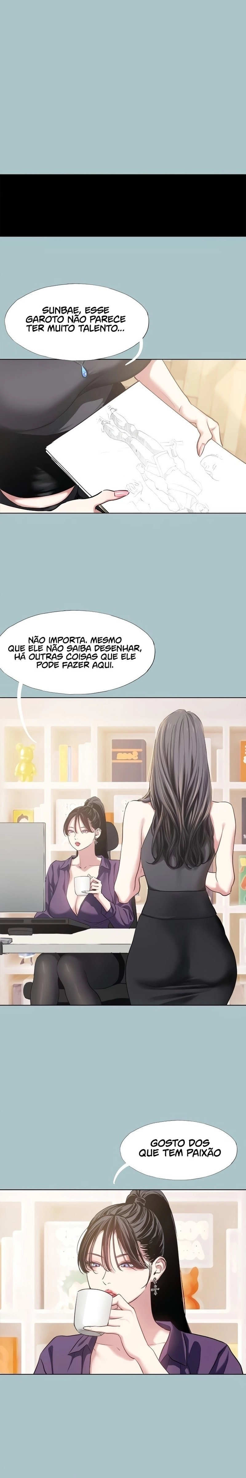 Não estou interessado Capítulo 1 Página 8