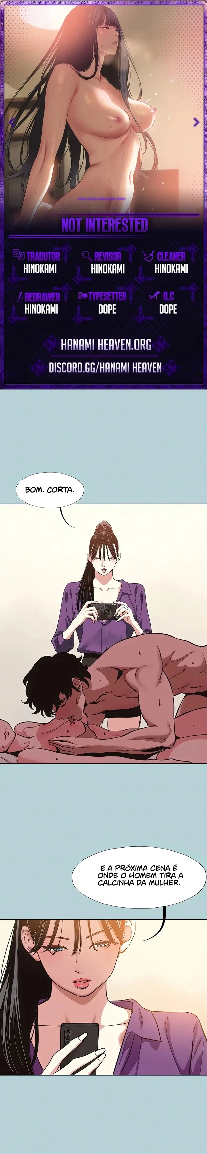 Não estou interessado Capítulo 15 Página 1