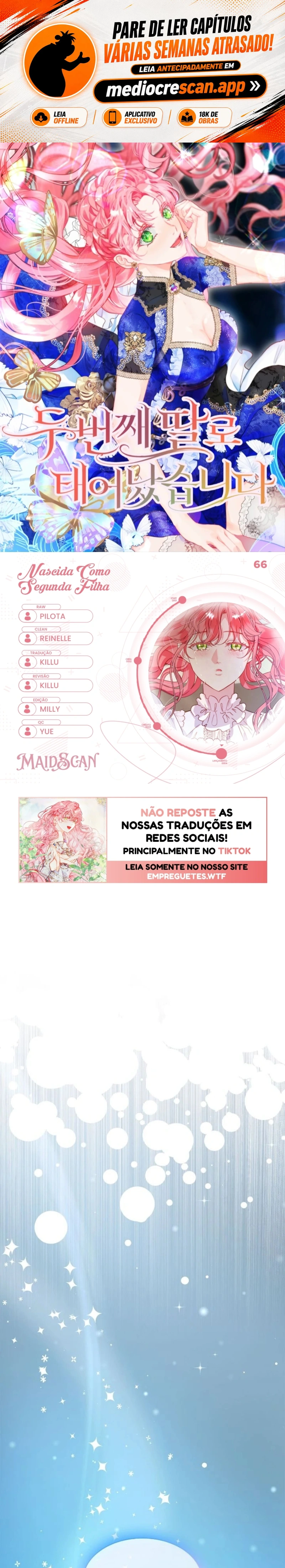Nascida como a Segunda Filha Capítulo 66 Página 1