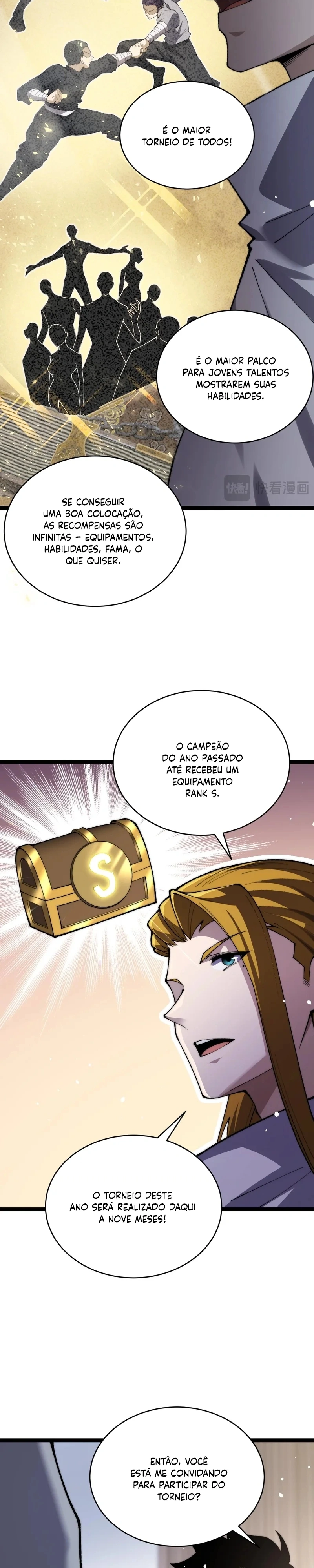 Necromante com Força Máxima Capítulo 55 Página 6