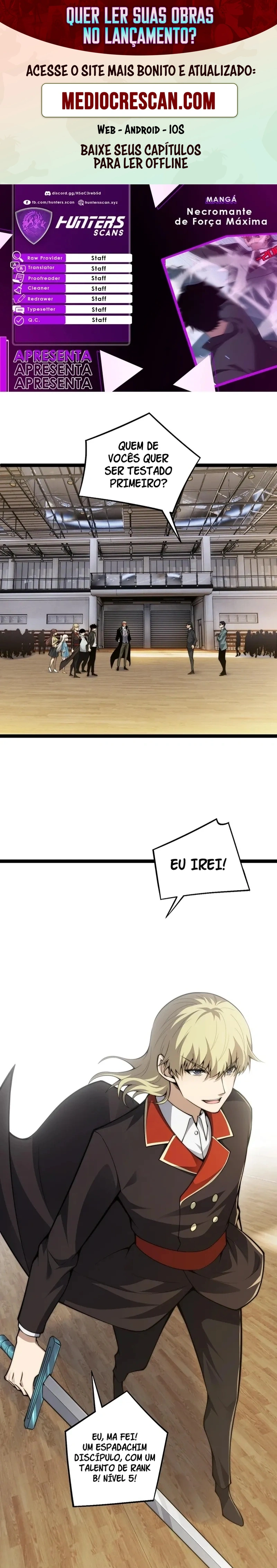 Necromante com Força Máxima Capítulo 7 Página 1