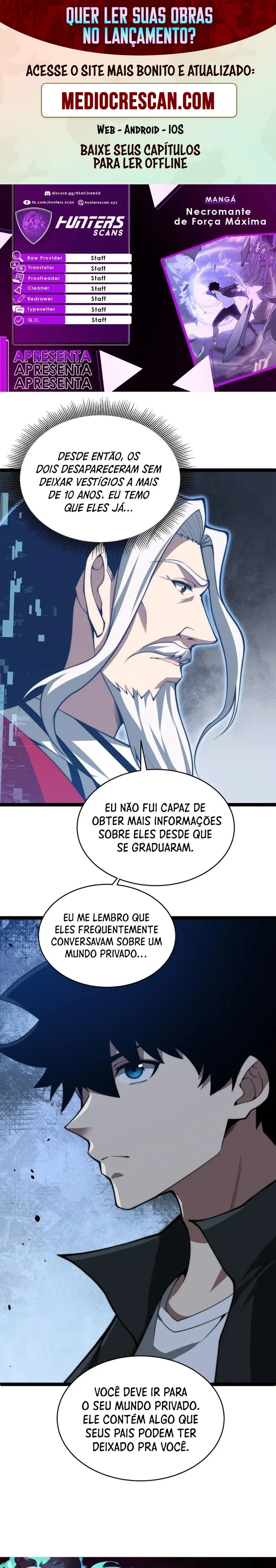 Necromante com Força Máxima Capítulo 8 Página 1